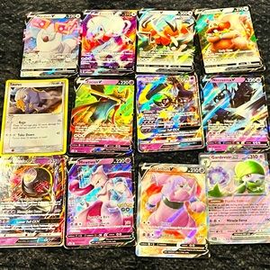 12 Pokémon cards
